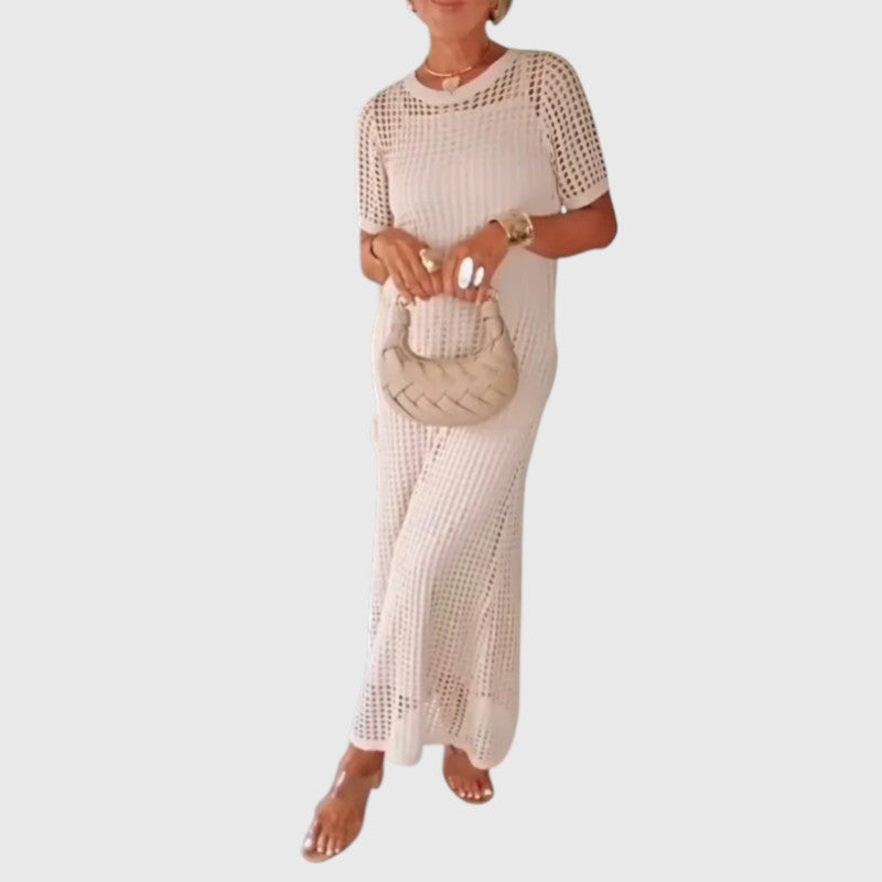 Rute - Long Dress with Cutouts