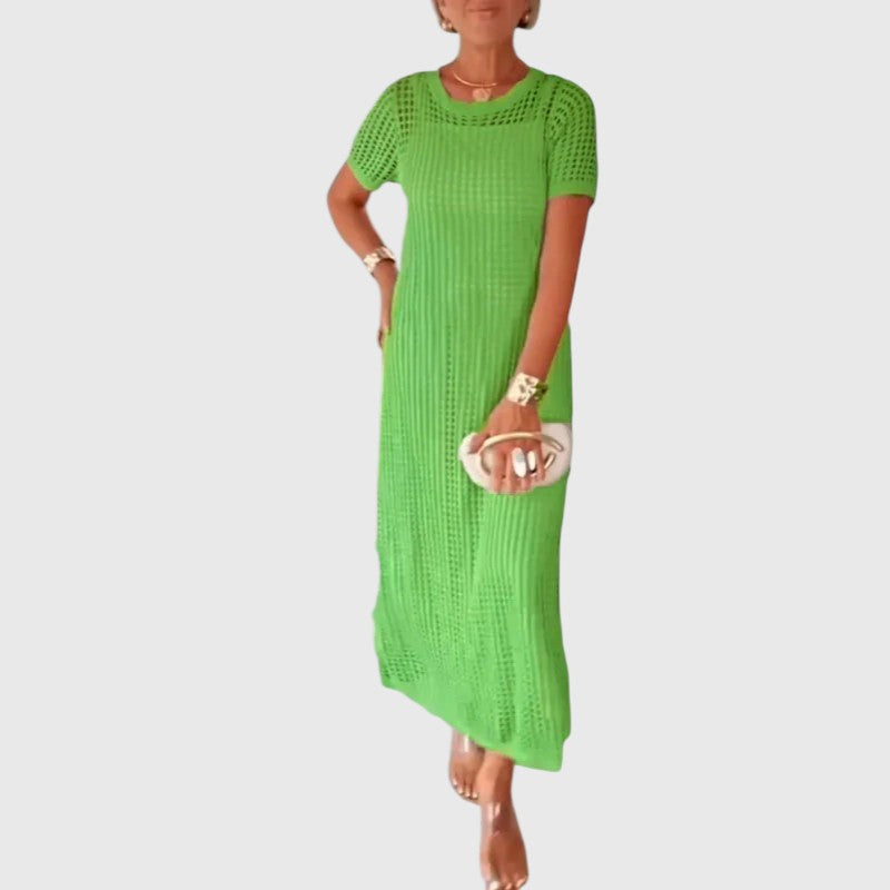 Rute - Long Dress with Cutouts