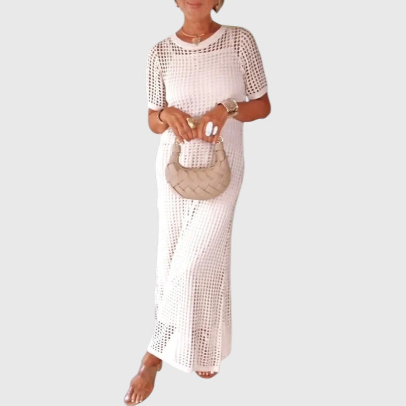 Rute - Long Dress with Cutouts