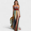 Multi-color summer dress