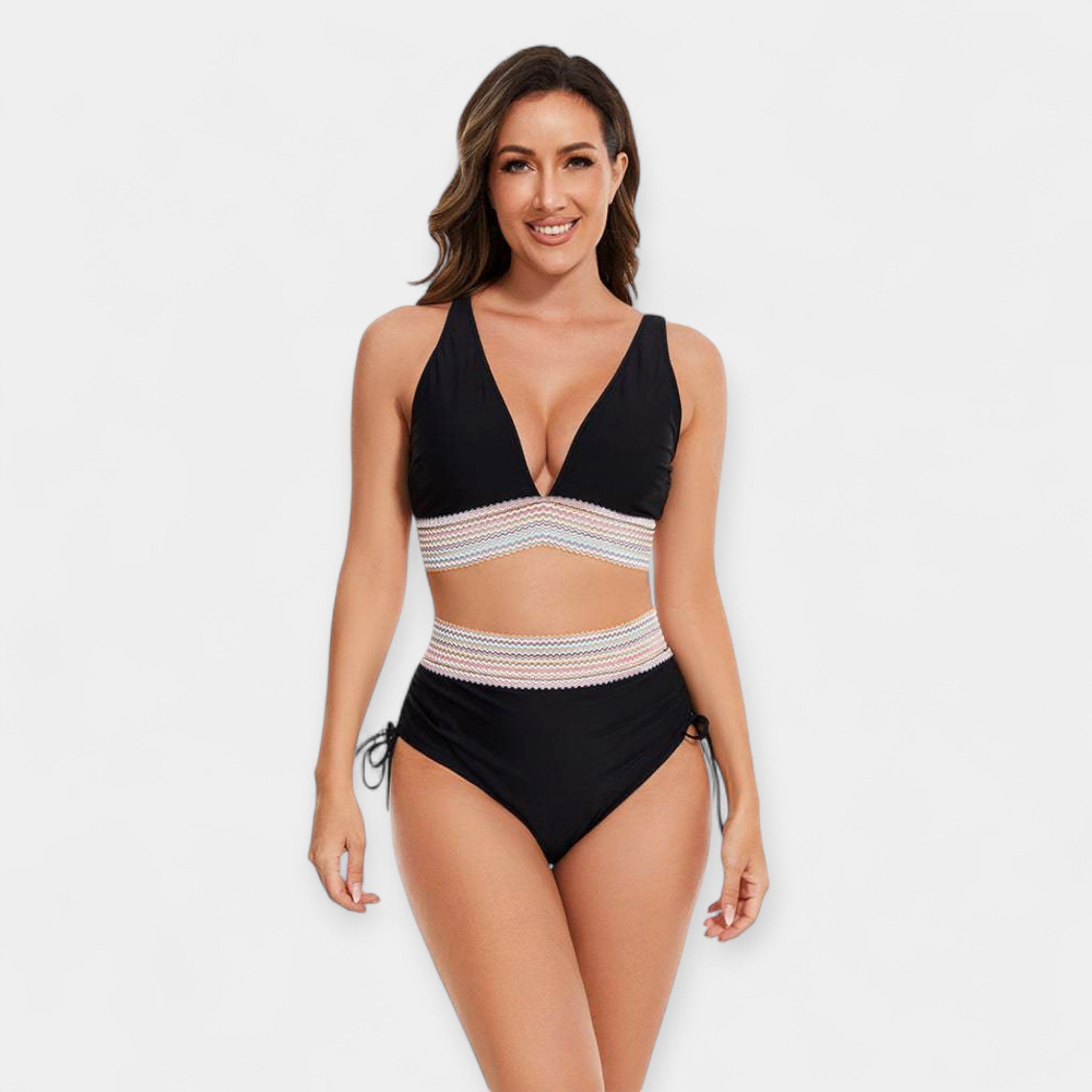 High Waist Bikini with Support