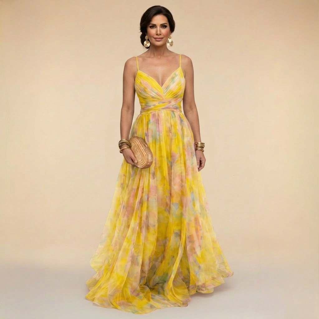 Giselle - Floral Maxi Dress