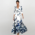 Inês - Elegant Women's Dress with Sleeves