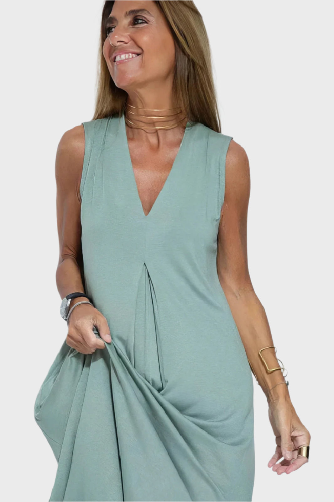 Dress and Cardigan
